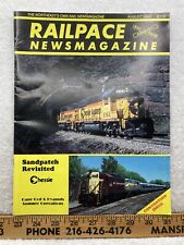 1988 August Railpace Newsmagazine News Magazine Northeast's Train Rail Vtg picture