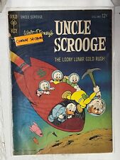 walt disney uncle scrooge #49 1964 The Loony Lunar Gold Rush gold key | Combined picture