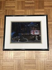 1996 Budweiser Frogs Animation Art Cell - COA - FRAMED picture