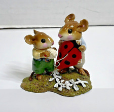 Wee Forest Folk M-207 High Flyer with Lady Bug Kite WP Signed 1995 picture
