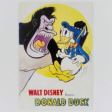 Donald Duck Postcard Art of Disney Movie Poster Donald Duck and the Gorilla 1944 picture