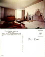 Oliver Ellsworth homestead Windsor CT museum unused chrome old postcard picture