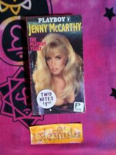 Playboy Playmate Jenny McCarthy The Playboy Years 1997 VHS Display box picture