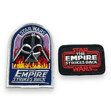 VTG 1979 Star Wars The Empire Strikes Back 2 Fan Club Patches Darth Vader UNUSED picture