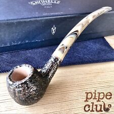 Savinelli Ginger's Favorite Rusticated Bent Apple (626) 6mm Filter Pipe picture