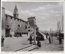 Stengel & Co, Hrvatska, Traù, La Porta Marina vintage photomechanical print Ph picture