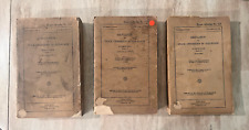RARE ORIGINAL 1931 Regulation of Stock Ownership in Railroads, Part 1, 2 & 3 picture