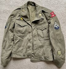 WW2 US Army 1944 10th patch Ike Jacket picture
