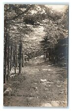 Postcard Lover's Walk, Ocean Point ME Maine 1915 RPPC L19 picture