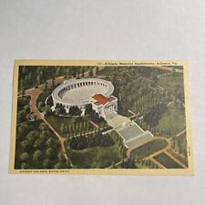 Arlington VA-Virginia, Arlington Memorial Amphitheatre, Vintage Postcard Aerial picture