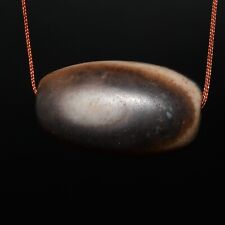 Ancient Old Central Himalayan Tibetan Agate Stone Chung Dzi Stone Bead Amulet picture