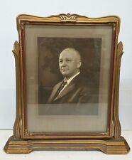 Antique Gilt and Lacquered Swivel Tilt Picture Frame picture