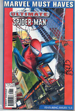 ULTIMATE SPIDER-MAN Marvel Must Have #1 Signed Michael Bendis 2003 picture