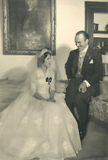 Royal wedding countess Helene and archduke Ferdinand april 1956 picture