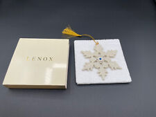 Lenox 2004 Jeweled Snowflake Ornament With Box 6344014 picture