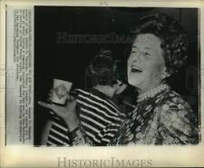1970 Press Photo Mrs. Joseph P. Kennedy at Dorchester Boston Campaign Reception picture