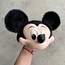 Vintage 80’s Disney Mickey Mouse 3D Character Snap Back Hat picture
