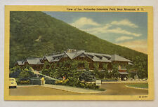 Vintage Linen Postcard, View of Inn, Palisades Interstate Park Bear Mountain, NY picture