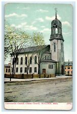 1911 Universalist Church, Malden, Massachusetts MA Cancel Posted Postcard picture
