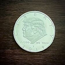 Rare Trump 2019 Silver Plated Challenge Coin 45th President of the United States picture