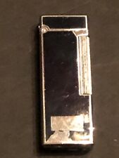 Vintage Robson Black And Silver Lighter picture
