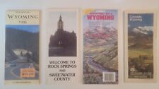Lot of 4 Wyoming Maps Road / Park picture