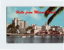 Postcard Hello from Miami Beach Florida USA picture
