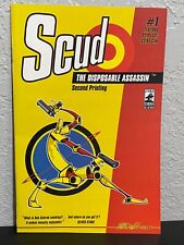 Scud The Disposable Assassin #1 (2nd Print) Rob Schrab 1996 FULL COLOR Fireman picture