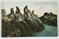 The Seal Rocks San Francisco California 1911 to Kingston NY  Postcard J6 picture