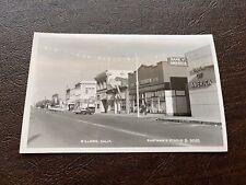 RPPC Willows California Street Scene Business District Bank of America 1950s picture