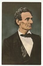 Unposted Vintage PC Abraham Lincoln Portrait picture