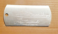 CGN-25 USS BAINBRIDGE Nuclear Guided Missile Cruiser Leatherwood Man. Inc Tag picture