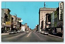 1967 Eight Street Looking North In Downtown Cars Sheboygan Wisconsin WI Postcard picture