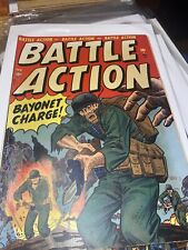 1952 Battle Action # 1 Atlas Comics Pre-Code Korean War Stories picture