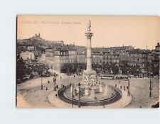 Postcard Place Castellane, Fontaine Cantini, Marseille, France picture