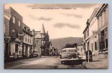 Main Street THURMONT Maryland Vintage Frederick County Artvue Collotype ~1940s picture