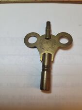 Vintage Antique Brass Clock Winding Key #8 picture