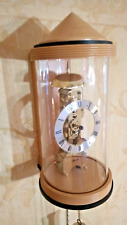 Hermle wall clock skeleton clock with chime RARITY 1970-80. work picture