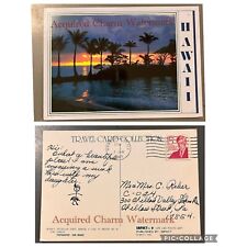 Vintage Postcard, Hawaii, June 7, 1988 picture