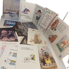 90s Vintage HAPPY BIRTHDAY CARDS Marian Heath Greeting Cards 17 CARD LOT 1990s picture