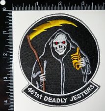 USAF US Air Force 461st Deadly Jesters Flight Test Squadron Patch picture
