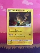 Pokemon Card Detective Pikachu Holo Rare 10/18 Near Mint  picture