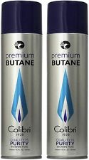 2 Pk Colibri Premium Lighter Butane Refil Fuel 162g 10.1oz 300ml Canister 9111-2 picture