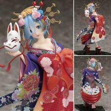 Anime Re: Zero Rem Oiran Dochu 1/7 Scale Kimono Ver. PVC Figure Model Toy 23cm picture