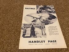 FRAMED ADVERT 11X8 HASTINGS LARGEST MILITARY AIRCRAFT - HANDLEY PAGE LIMITED picture