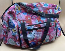 A Very RareLarge Fold up Sanrio Hello Kitty Lightweight Duffle Travel Bag picture