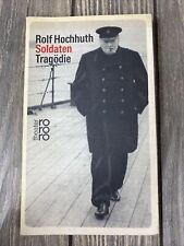 Vintage 1970 Rolf Hochhuth Soldaten Tragodie Paperback Book picture