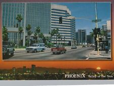 Phoenix Arizona Valley of Sun Street View 4x6 Postcard picture