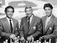 crp-35445 1985 ABC sports Al Michaels, Howard Cosell, Jim Palmer TV Monday Night picture