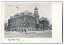 c1905s East Side High School Warren Avenue Saginaw Michigan MI Unposted Postcard picture